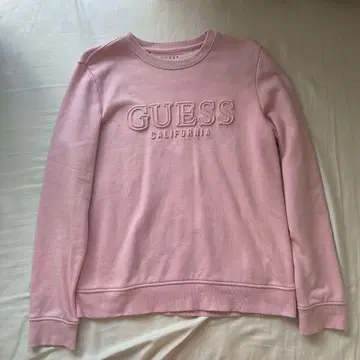GUESS 핑크 크루넥 트레이닝복 S 사이즈