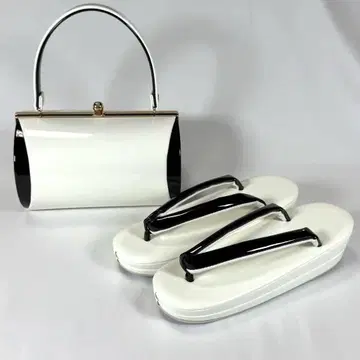 조리 백 세트 아이보리 화이트 블랙 새상품 후리소데 무료배송