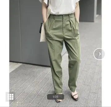 스픽 앤 스팬 백 새틴 이지 카고 팬츠 38