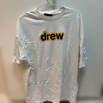 drew 화이트 T셔츠 반팔