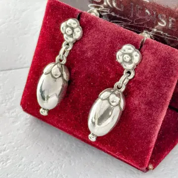 GEORG JENSEN 4 동동이 에콘 이어링 실버 925