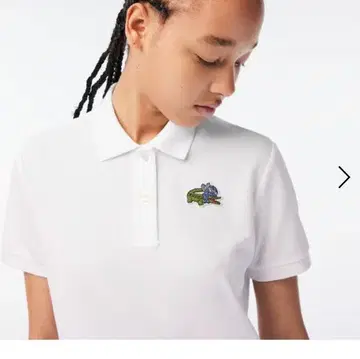 Lacoste 화이트 피케 셔츠 반팔