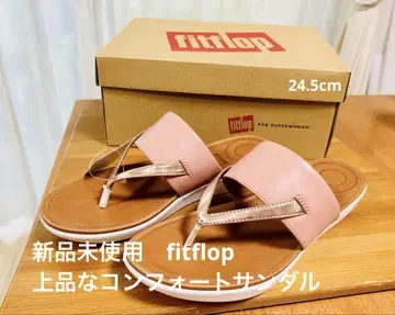 미사용 새상품 택 포함 핏플랍 fitflop 핑크 컴포트 샌들