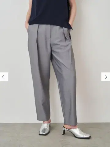 엘렌딕 커브 턱 팬츠 CURVE TUCK PT