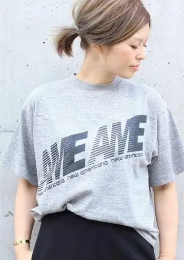 두지엠 클라세 구매 아메리카나 18AW AME 프린트 티셔츠
