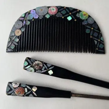 앤티크 빗 비녀 가발핀 세트