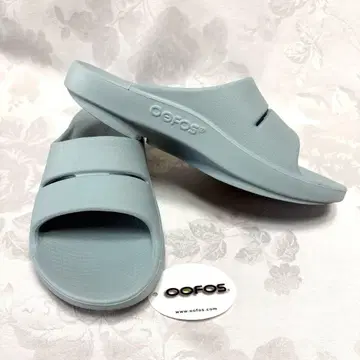OOFOS 우포스 OOAHH 리커버리 샌들 신색상 미스트 26cm