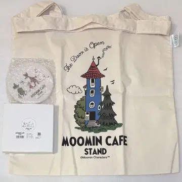 무민 카페 스탠드 코스터 토트백