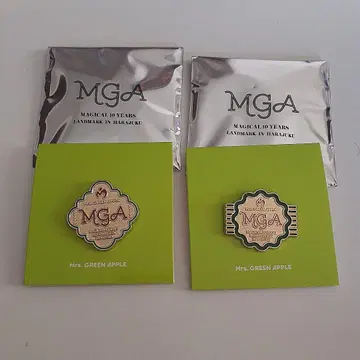 Mrs. GREEN APPLE MGA 핀 배지 팝업 스토어