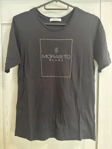 MORABITO 블랙 로고 티셔츠