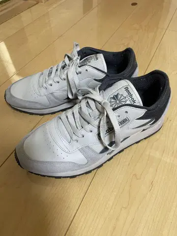 리복 스니커즈 26.5cm 클래식 가죽 콜드 그레이