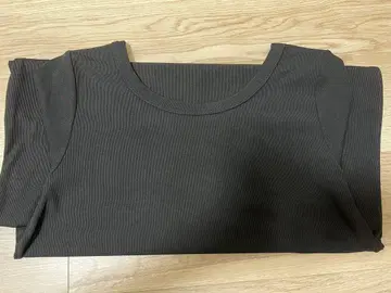 PLAGE Rib 하프 슬리브 원피스