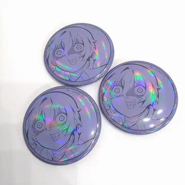 문호 스트레이독스 트레이딩 홀로그램 캔뱃지 제1시즌 다자이 오사무