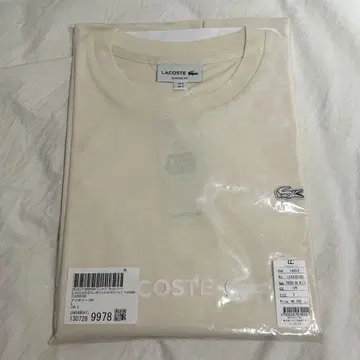 라코스테 반팔 티셔츠 TH5582 아이보리 S