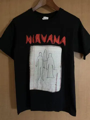 NIRVANA/밴딩 티셔츠/S 사이즈/기무라 타쿠야
