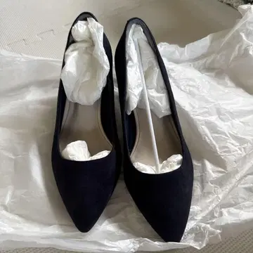 네이비 힐 펌프스 23.5cm