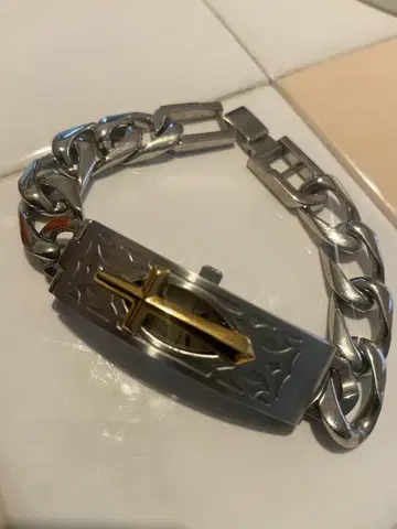 Jean Paul Gaultier 손목시계 체인 팔찌