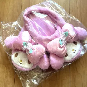 산리오 마이멜로디 리즈멜로 슬리퍼 새상품 귀가 처진 핑크