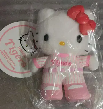 산리오 한신 타이거즈 마스코트 핑크 헬로키티