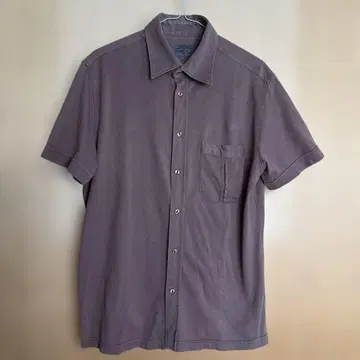 Medi Dress 브라운 반팔 셔츠 M 코튼