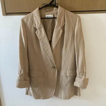 플라스테 린넨 테일러드 자켓