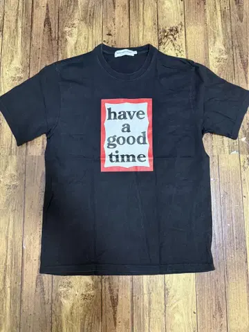 have a good time 블랙 티셔츠 L
