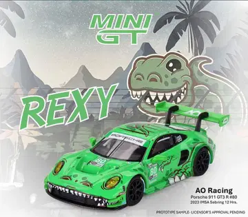 MINI GT 1/64 포르쉐 911 GT3 R #80 IMSA AO
