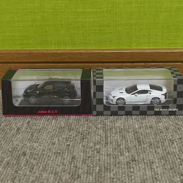 DCT 1/64 Lexus LFA & Nissan 쥬크 R 2개 세트
