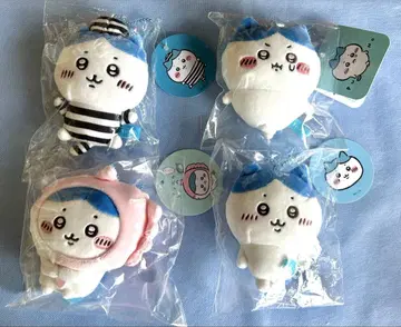 미개봉 새상품 덤 포함 하치와레 마스코트 4종 세트