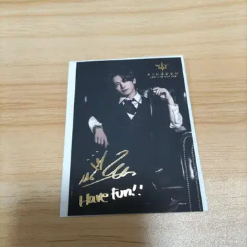 덤 포함 3대째 JSB 킹덤 나오토 포토 카드 시크릿