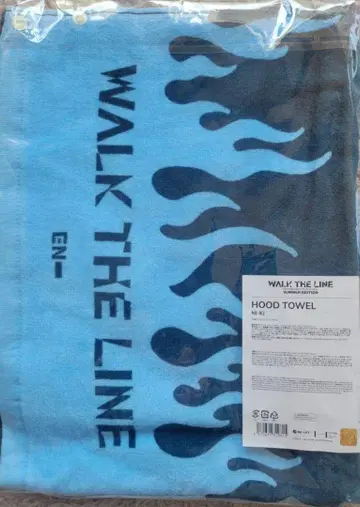 ENHYPEN 니키 WALK THE LINE 후드 타월