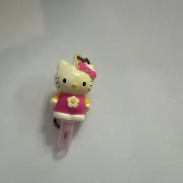 헬로키티 마스코트 미니 볼펜 키링 레트로 k138