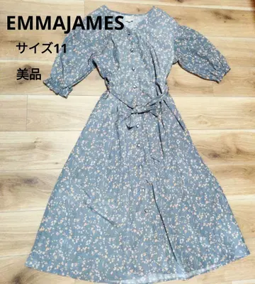 EMMAJAMES 꽃무늬 셔츠 원피스