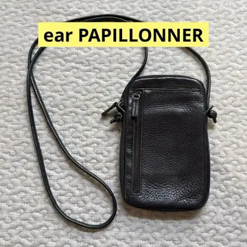 ear PAPILLONNER 천연 가죽 미니 숄더백