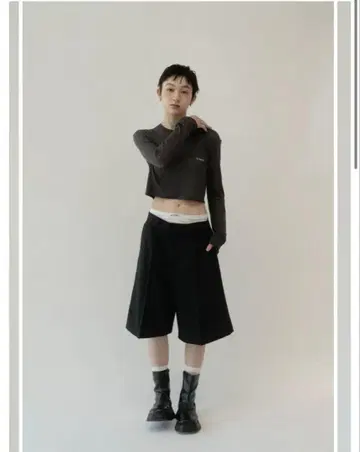 쿠누스마스 knuthmarf 레이어드 반바지