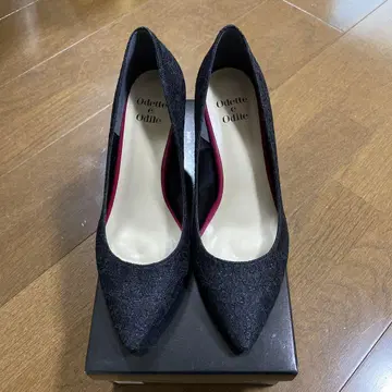 Odette e Odile 블랙 펌프스
