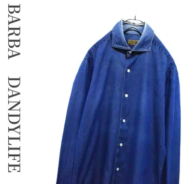 BARBA 바르바 DANDYLIFE 데님 셔츠