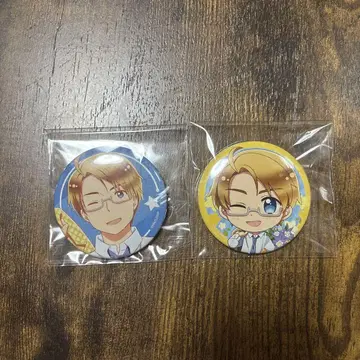헤타리아 미국 캔뱃지