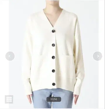 Spick & Span C/AC 더블 자카드 가디건
