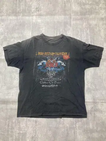 Slayer lamb of god Tour 티셔츠