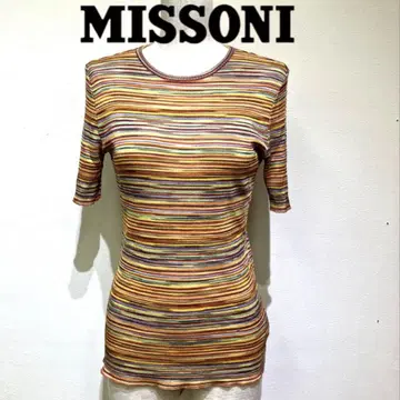 MISSONI 스트라이프 반팔 티셔츠