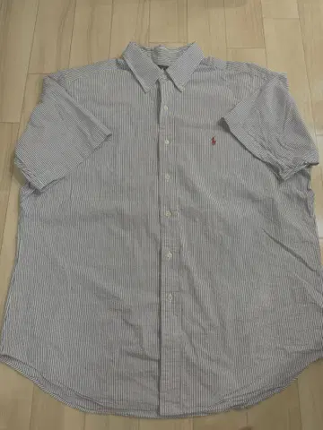 Ralph Lauren 스트라이프 반팔 셔츠 XL