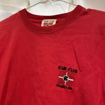 고베 클럽 회원 한정판 티셔츠