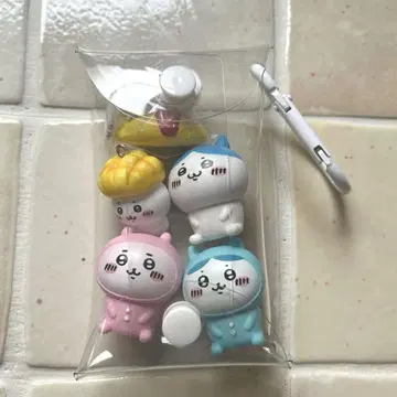 치이카와 (먼작귀) 마스코트 하치와레 토끼 멜론 빵 오므라이스 음식 가챠