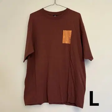 HUF 버건디 티셔츠 L