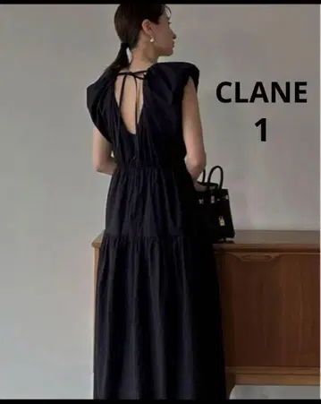 CLANE 브로드 숄더 원피스 맥시 길이 사이즈 1