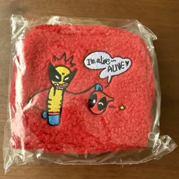 MARVEL 마블 보아 자수 파우치 데드풀 울버린
