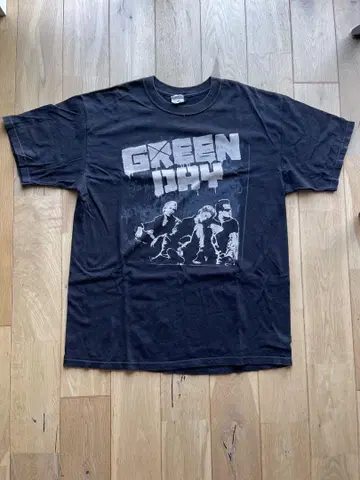 GREEN DAY 그린 데이 2009년 투어 티셔츠 XL