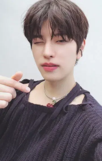 StrayKids MAXIDENT 승민 트레이딩 카드 핑크