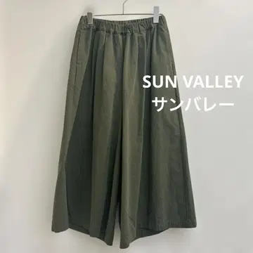 [미사용 새상품] SUN VALLEY 선 밸리 가우초 팬츠